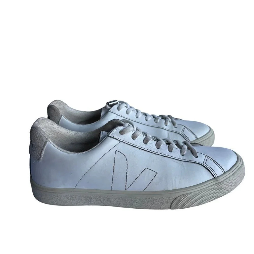 VEJA Esplar WOMEN'S SNEAKER SHOES EXTRA WHITE/ NATURAL SIZE US 6, EU 37 - Picture 1 of 6